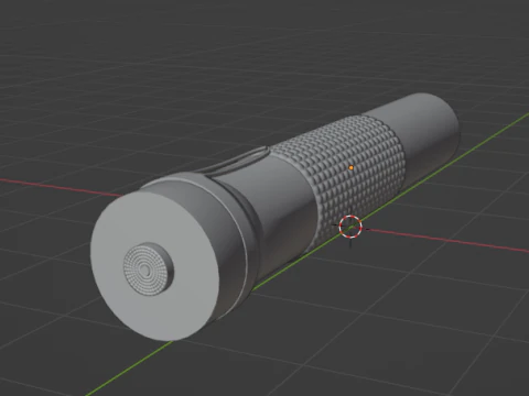Flashlight 3D Model