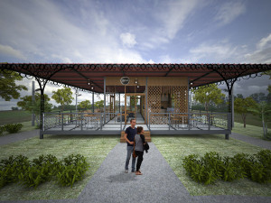 Coffee Bar 3Dモデル