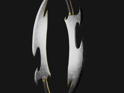 High-Quality Sword Asset with 4K Textures 3Dモデル