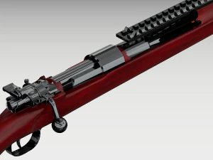 Karabiner98 kruz Kar98K 3D Model