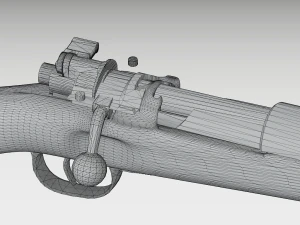 Karabiner98 kruz Kar98K 3D Model