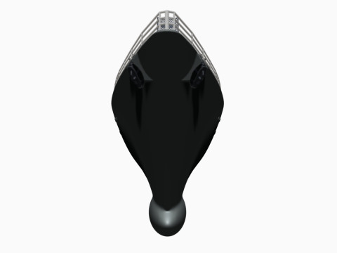 Warship moskva for 3d print 3D 프린트 모델