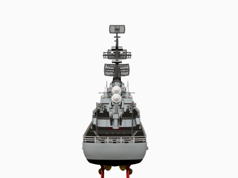 USS Leahy DLG-16 3D 打印模型