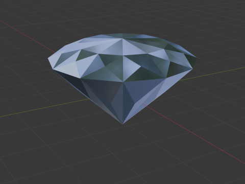 Blue Diamond 3D Модель