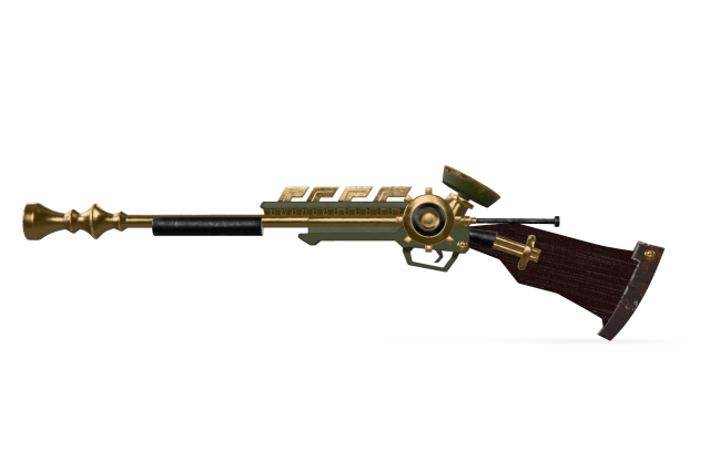 Seampunk Rifle 3Dモデル .c4d .max .obj .3ds .fbx .stl .blend 