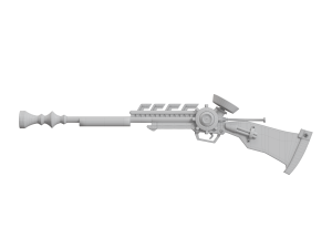 Seampunk Rifle 3Dモデル