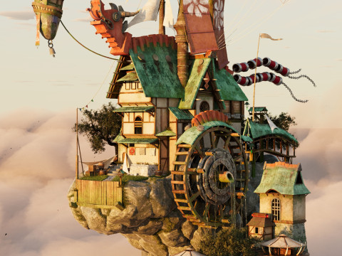 Megans House 3Dモデル