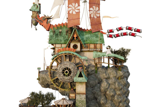 Megans House 3D Model