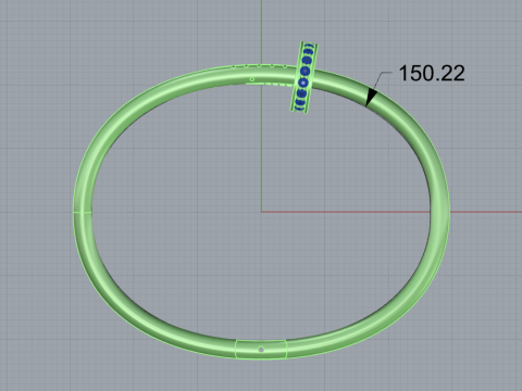 Bransoletki JUSTE UN CLOU Nowy Mechanizm Model do druku 3D