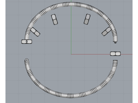 Ecrou de Cartier-armband 3D printmodel