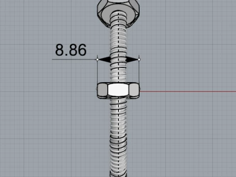 Ecrou de Cartie Bracelet 3D Print Model