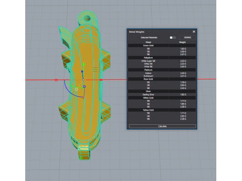 Love Pendant all diamond 3D Print Model