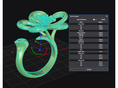 Ring Van Cleef - Flowerlace Between the Finger 3D Print Model
