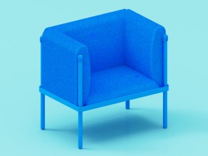 Soft Chair 3D Model