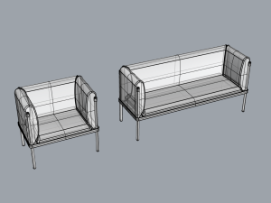 Soft Chair 3D Model