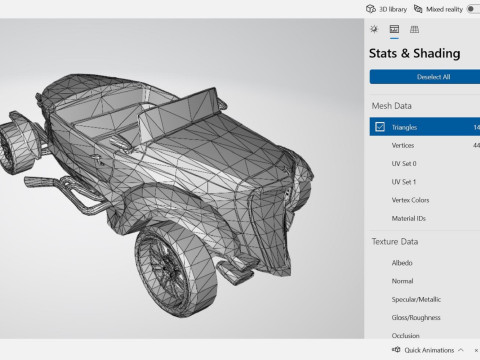 Classic Race Car Red Ready to Print 3Dプリントモデル