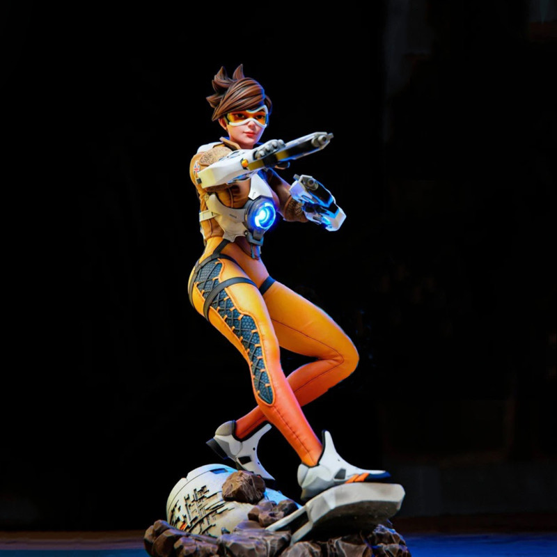 Tracer Overwatch 3D Figures Ready to Print 3D 打印模型 .c4d .max .obj .3ds .fbx .stl .blend 
