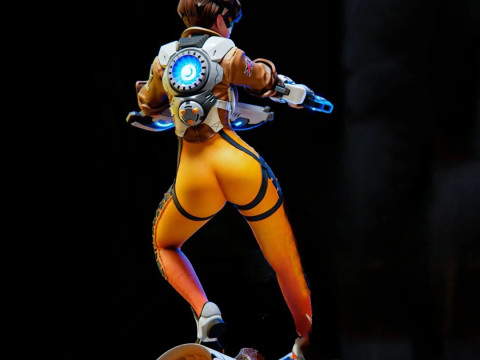 Tracer Overwatch 3D Figures Ready to Print 3D 打印模型