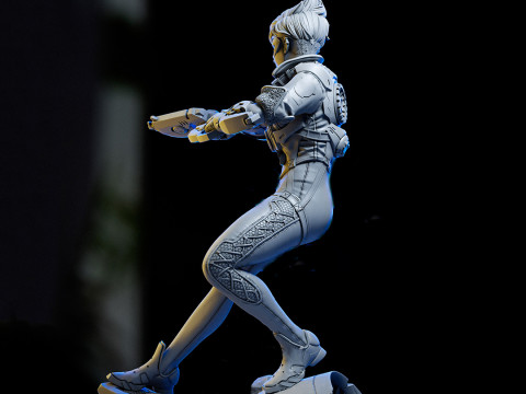 Tracer Overwatch 3D Figures Ready to Print 3D 打印模型