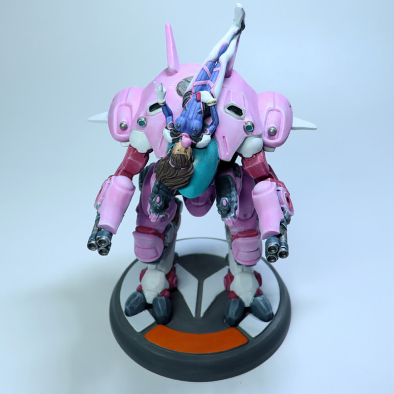 DVa and Meka Overwatch 3D Figures Ready to Print Modèles 3D en vedette .c4d .max .obj .3ds .fbx .stl .blend 