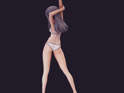 Nagatoro Schoolgirl 3D Figures Ready to Print 3D Print Model