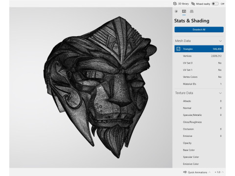 Anduin Wrynn WOW Helmet Ready to Print 3D Print Model