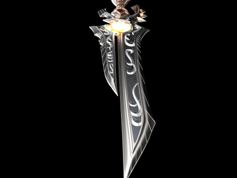 Anduin Wrynn WOW Sword Ready to Print 3D 프린트 모델