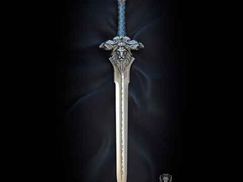 The Sword of The Royal Guard Warcraft Ready to Print 3D Print Model
