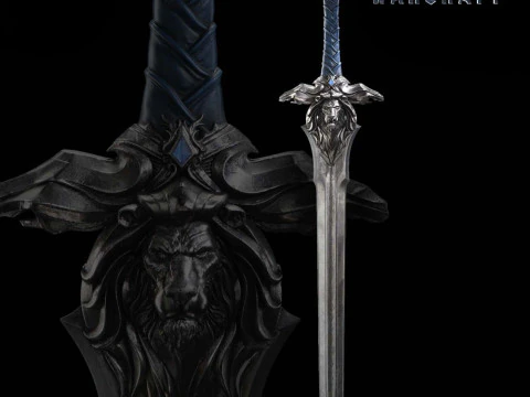 The Sword of The Royal Guard Warcraft Ready to Print 3D Print Model