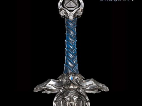 The Sword of The Royal Guard Warcraft Ready to Print 3D Print Model