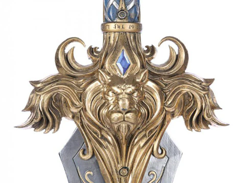 The Sword of King LLane Warcraft Ready to Print 3D Print Model