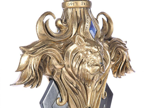 The Sword of King LLane Warcraft Ready to Print 3D Baskı Modeli