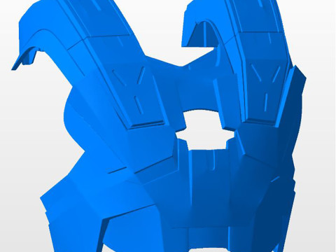War Machine MK1 Iron Man Mark I Full Armor Ready to Print 3D Print Model