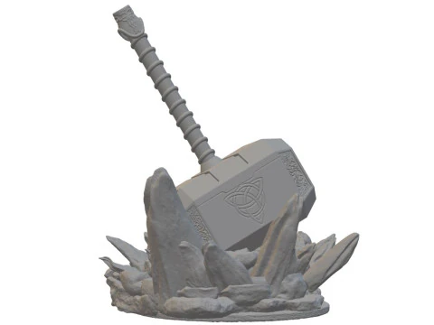 Marvel Thor Hammer Ready to Print 3D Print Model