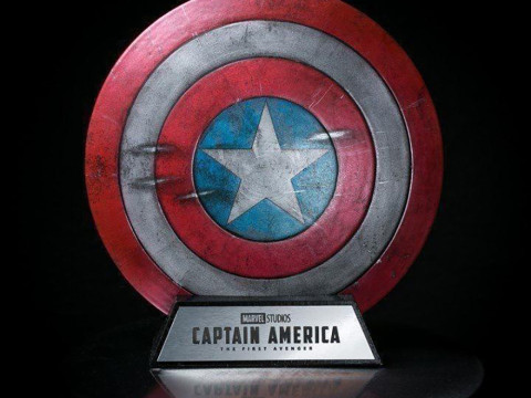 Captain America Shield Ready to Print Model do druku 3D
