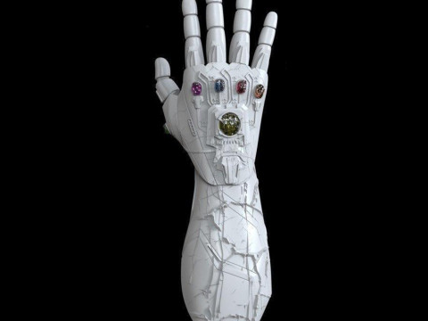 Iron Man Nano Infinity Gauntlet Avengers Endgame Version 3D Print Model