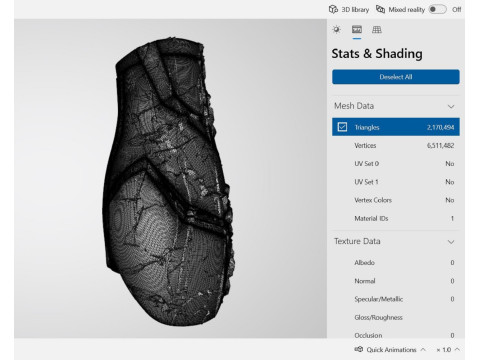 Iron Man Nano Infinity Gauntlet Avengers Endgame Version Modèles 3D en vedette
