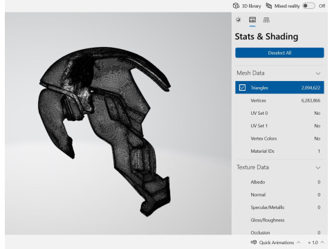 Iron Man Mark L MK 50 Damaged Smashed Helmet Endgame Ready to Print Modello di stampa 3D