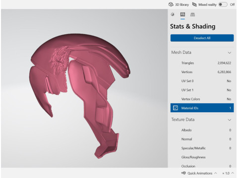 Iron Man Mark L MK 50 Damaged Smashed Helmet Endgame Ready to Print Modello di stampa 3D