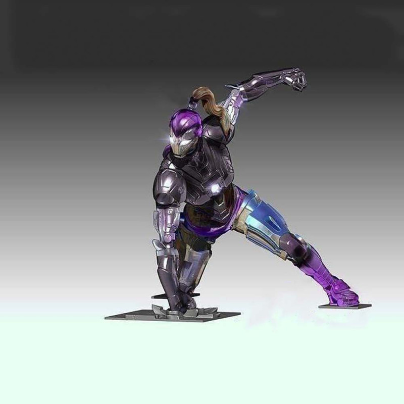 Iron Woman Pepper Potts Sculpture Ready to Print Modèles 3D en vedette .c4d .max .obj .3ds .fbx .stl .blend 