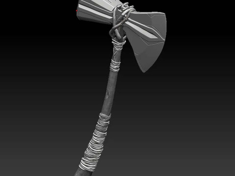 Strombreaker- Thor Infinity War Axe Ready to Print Modèles 3D en vedette
