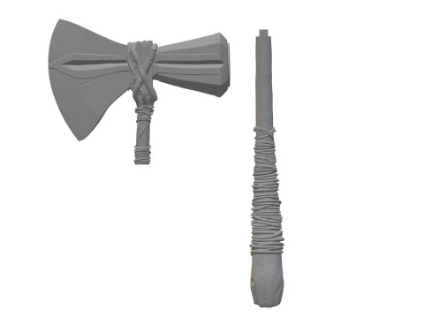 Strombreaker- Thor Infinity War Axe Ready to Print Modèles 3D en vedette