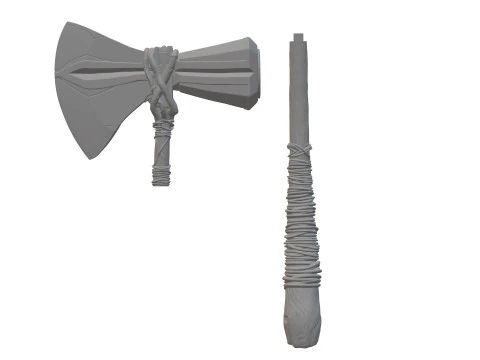 Stormbreaker - Thor Infinity War Axe pronto para imprimir Modelo de Impressão 3D