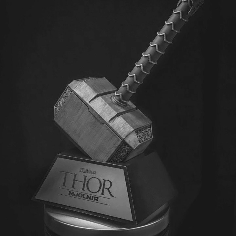 Thor Hammer Mjolnir Ready to Print 3Dプリントモデル .c4d .max .obj .3ds .fbx .stl .blend 