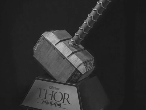 Thor Hammer Mjolnir Ready to Print 3D Print Model