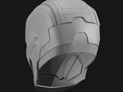 Iron Patriot War Machine Mk1 Helmet Ready to Print 3D प्रिंट मॉडल