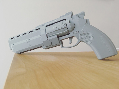 3DWB Revolver Ready to Print Modèles 3D en vedette