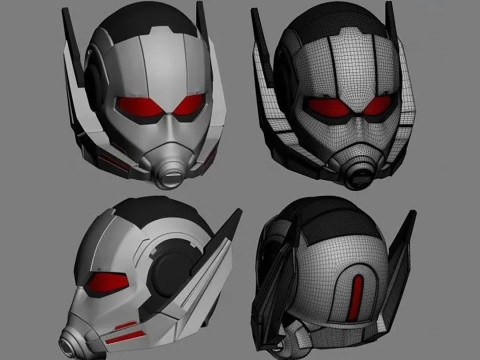 AntMan Helmet Civil War 3D Print Model 3D-printmodel