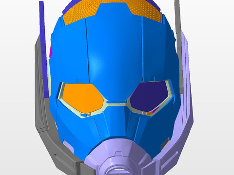 AntMan Helmet Civil War 3D Print Model Modèles 3D en vedette