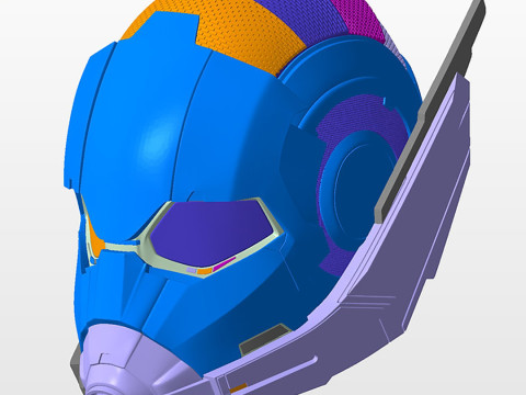 AntMan Helmet Civil War 3D Print Model Modèles 3D en vedette